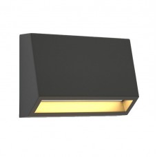 Φωτιστικό Επίτοιχο LED 1.5W 230V 80lm CCT Polycarbonate Ανθρακί IP65